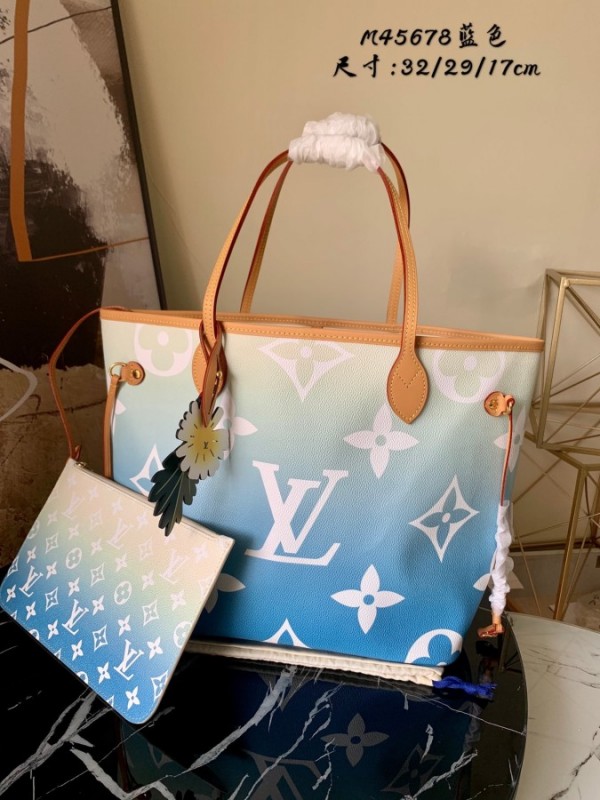 Louis Vuitton Neverfull MM Tote Bag M45678