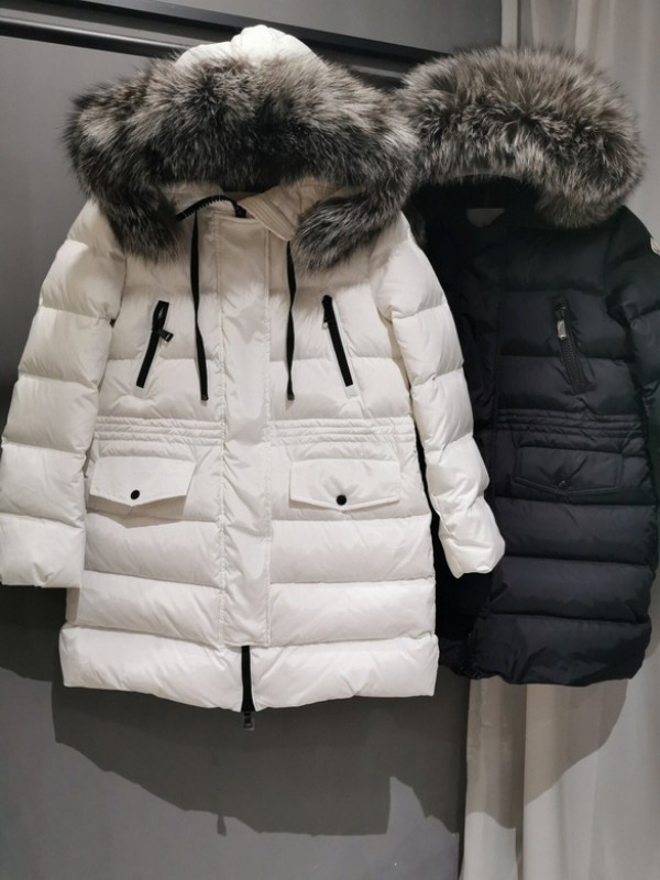 Moncler Women Aphroti Long Down Jacket