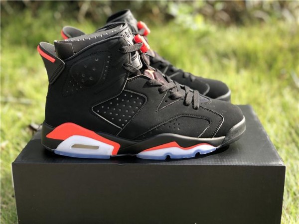 2019 Air Jordan 6 Retro "Black Infrared" 384664-060 (AJ-0301)