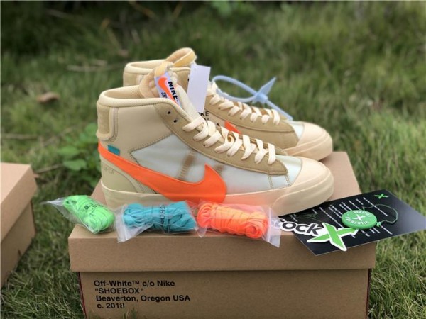 OFF-WHITE x Nike Blazer Mid All Hallow's Eve AA3832-700 (OW-0027)