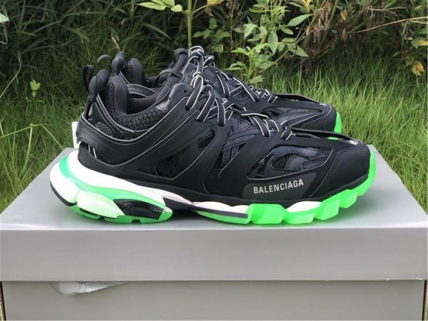 Balenciaga Track Sneaker Black/Green (BAL-N10)
