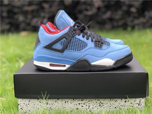 Travis Scott x Air Jordan 4 Retro "Cactus Jack" Houston Oilers (AJ-0192)