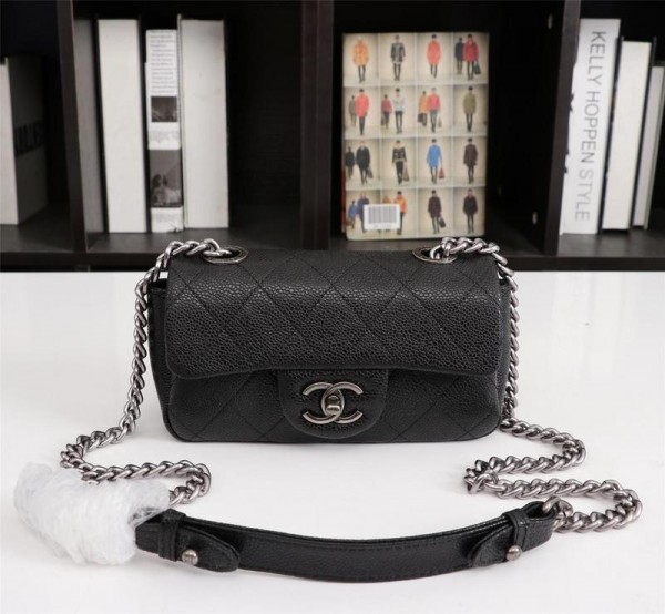 Chanel Small Flap Bags (CH164-Black)