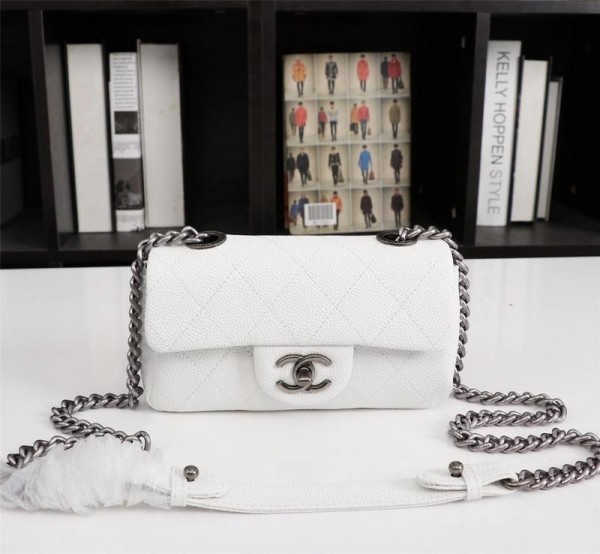 Chanel Small Flap Bags (CH164-White)