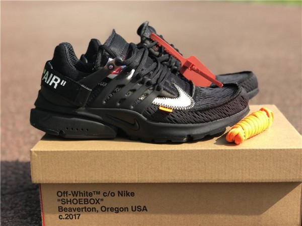 OFF WHITE x Nike Air Presto Black AA3830-002 (OW-0015)