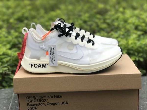 OFF-WHITE x Nike Zoom Fly White (OW-0004)