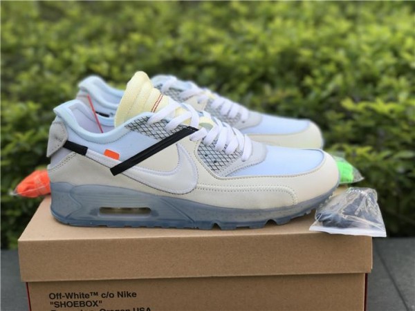 OFF-WHITE x Nike Air Max 90 White (OW-0005)