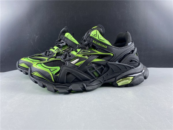 Balenciaga Track.2 Sneaker Black/Green (BAL-W20)