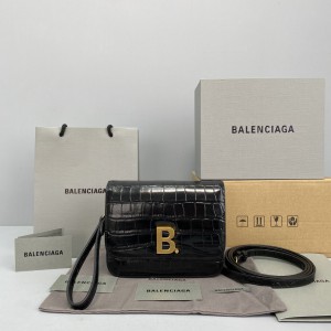 Balenciaga B Small Crocodile Bag BGSB-005 