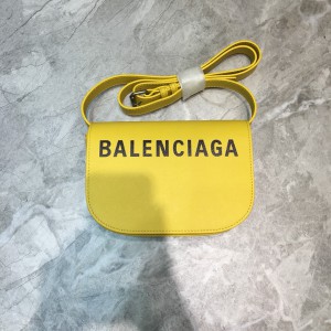 Balenciaga Ville Day XS Shoulder Bag Yellow BGXS-001