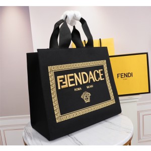 Fendi Fendace Logo Large Tote Bag FD-004