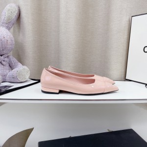 Chanel 2022 SS New Flats Pink CHN-110