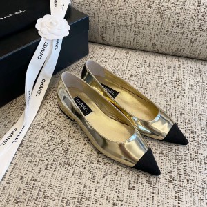 Chanel 2022 Women Flats Silver CHN-133