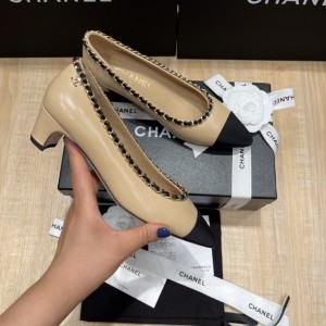 Chanel Women Pumps Nude CHN-188