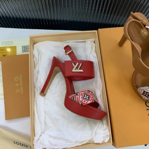 LV Women Heeled Sandals LVS-081