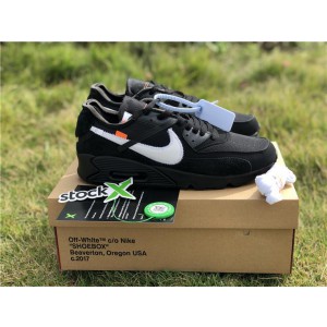 OFF-WHITE x Nike Air Max 90 Black (OW-0034)