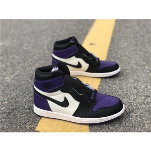 Air Jordan 1 Retro High OG "Court Purple" 555088-501 (AJ-1004)