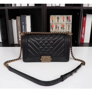 Chanel BOY CHANEL Handbag (CH208-Black)