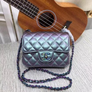 Chanel Mini Classic Handbag (CH218-Silver)