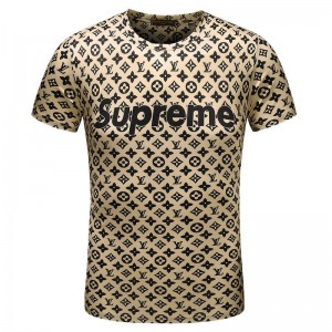 LV x Supreme Short Sleeve T-shirts (LVS-TP-A001)