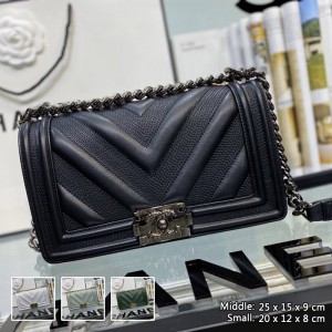 Chanel BOY Handbags 20cm/25cm (CH-BG-N008)