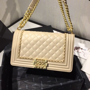 Chanel BOY Handbags 25cm (CH-BG-N063)