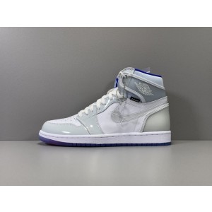 Air Jordan 1 Retro High Zoom White Racer Blue (AJ-W05)