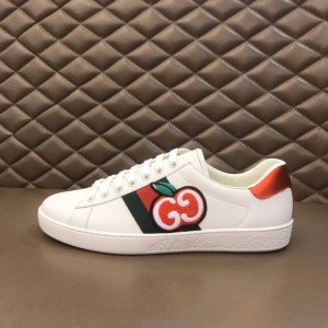 Gucci Ace Low-Top Sneaker with GG Apple (GUC-SH-W06)